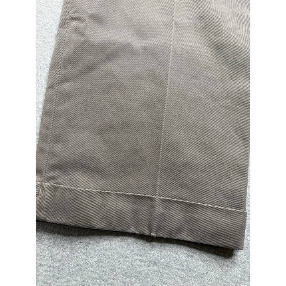 Brooks Brothers Pants Men 36X30 Brown Advantage Chino Clark Houndstooth Trousers